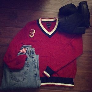 Nautica Varsity sweater .